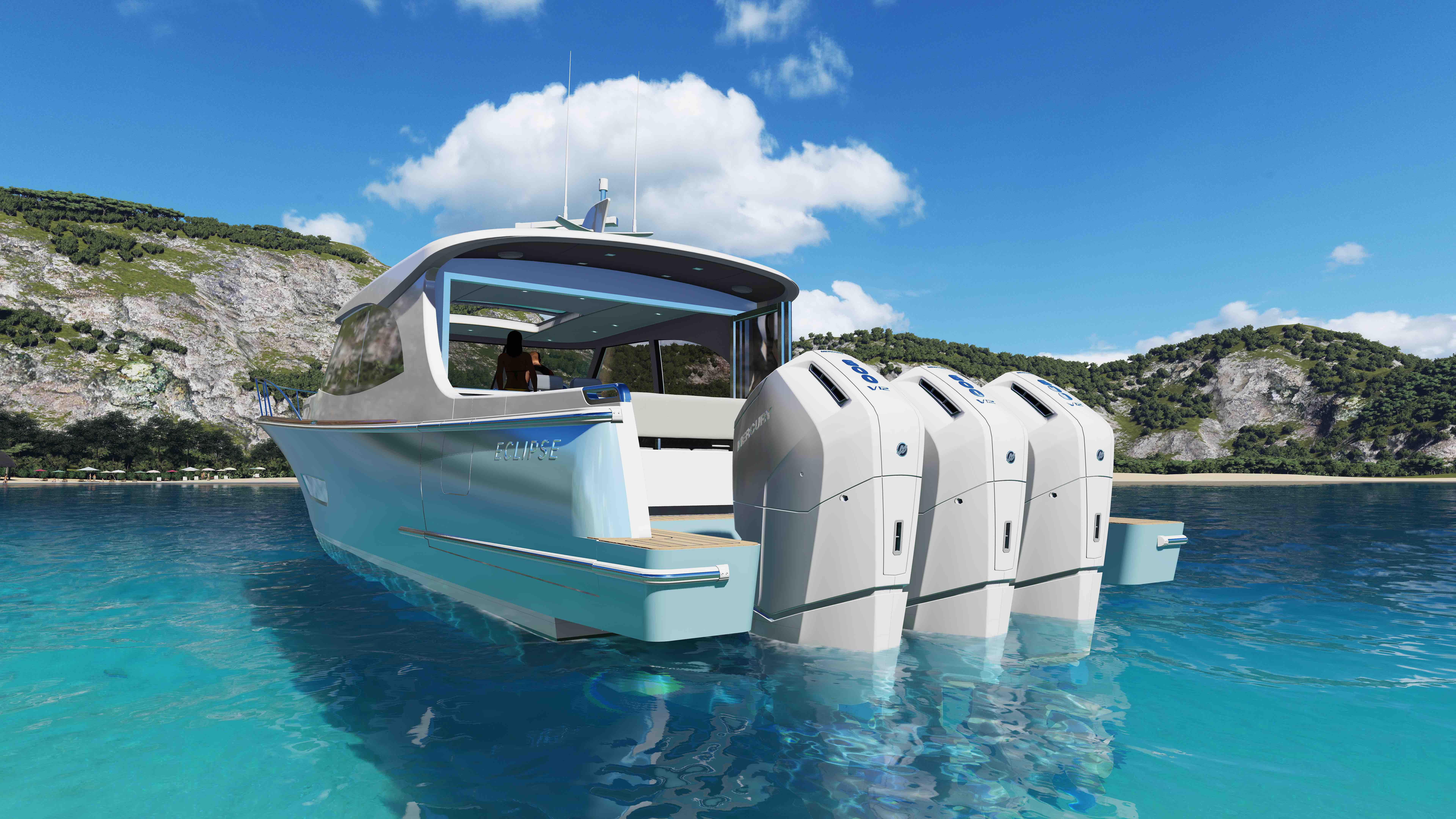 Eclipse 605 Exterior Port and Motors