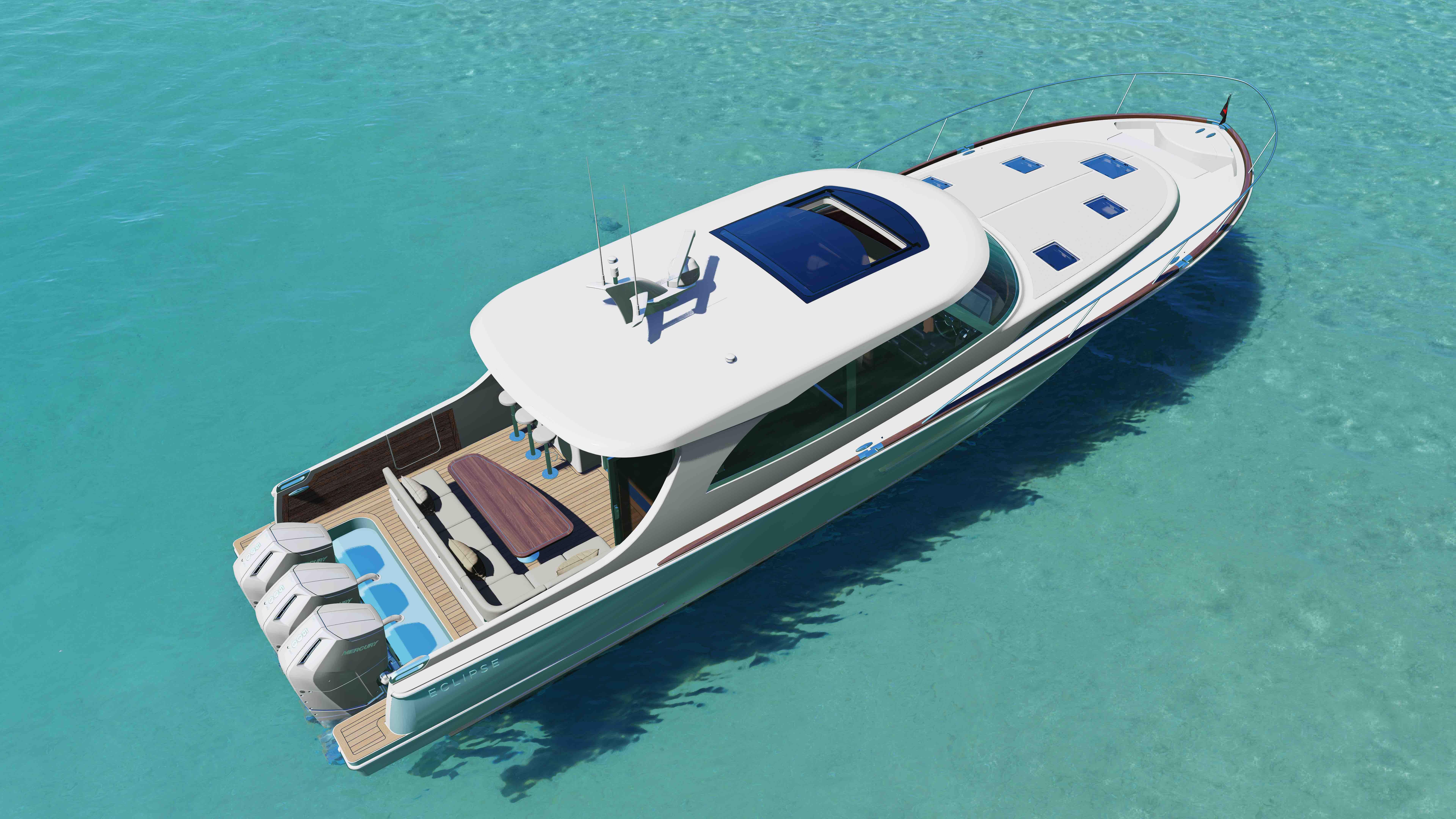 Eclipse 605 Exterior Overhead