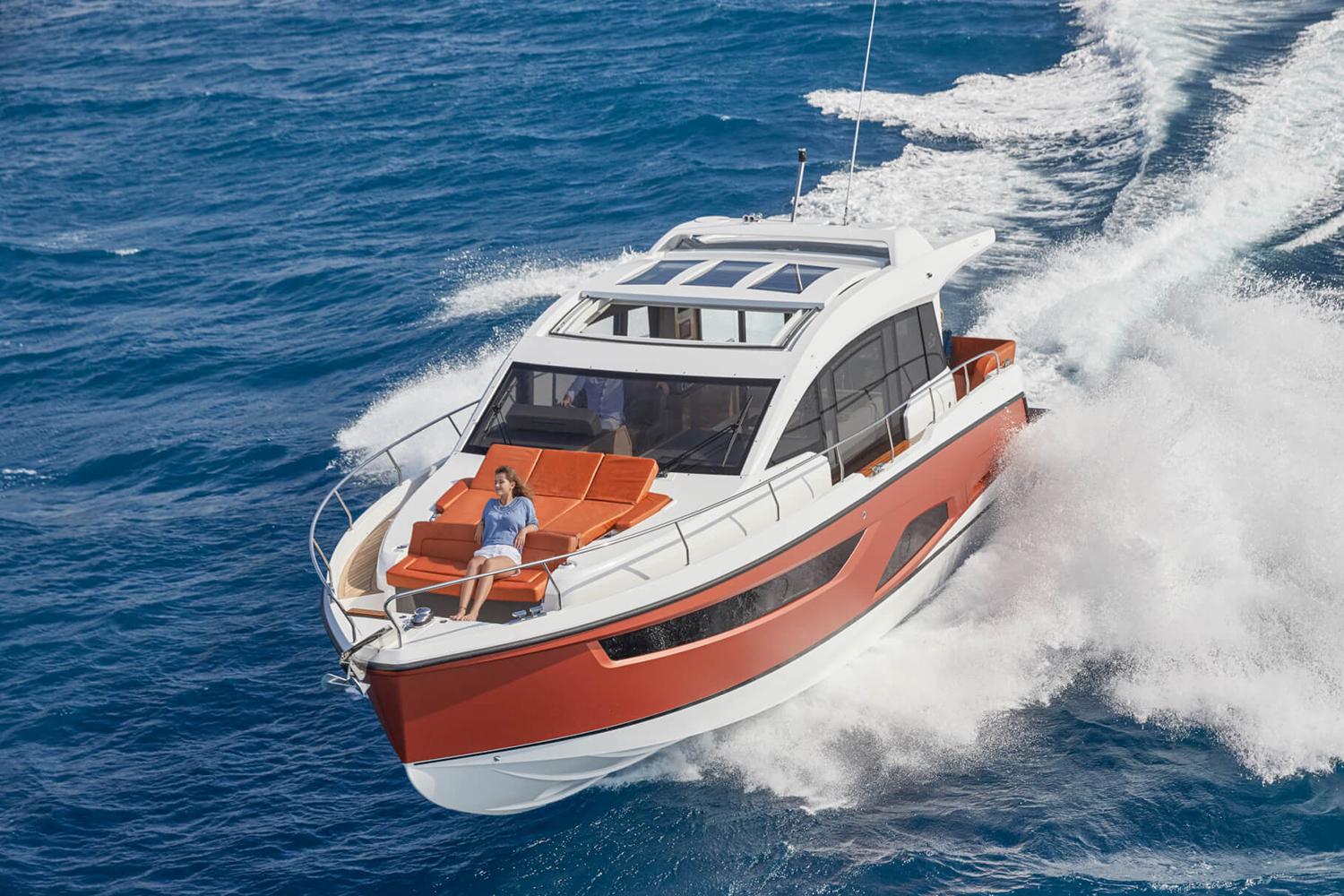 Personalised Sealine power boat Mug 11oz for boat owner Sportscruiser Flybridge 
