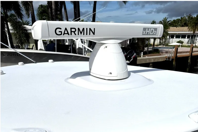 Scungilli Yacht Photos Pics 2023 Sportsman Open 352 Center Console with Garmin xHD2 radar system.