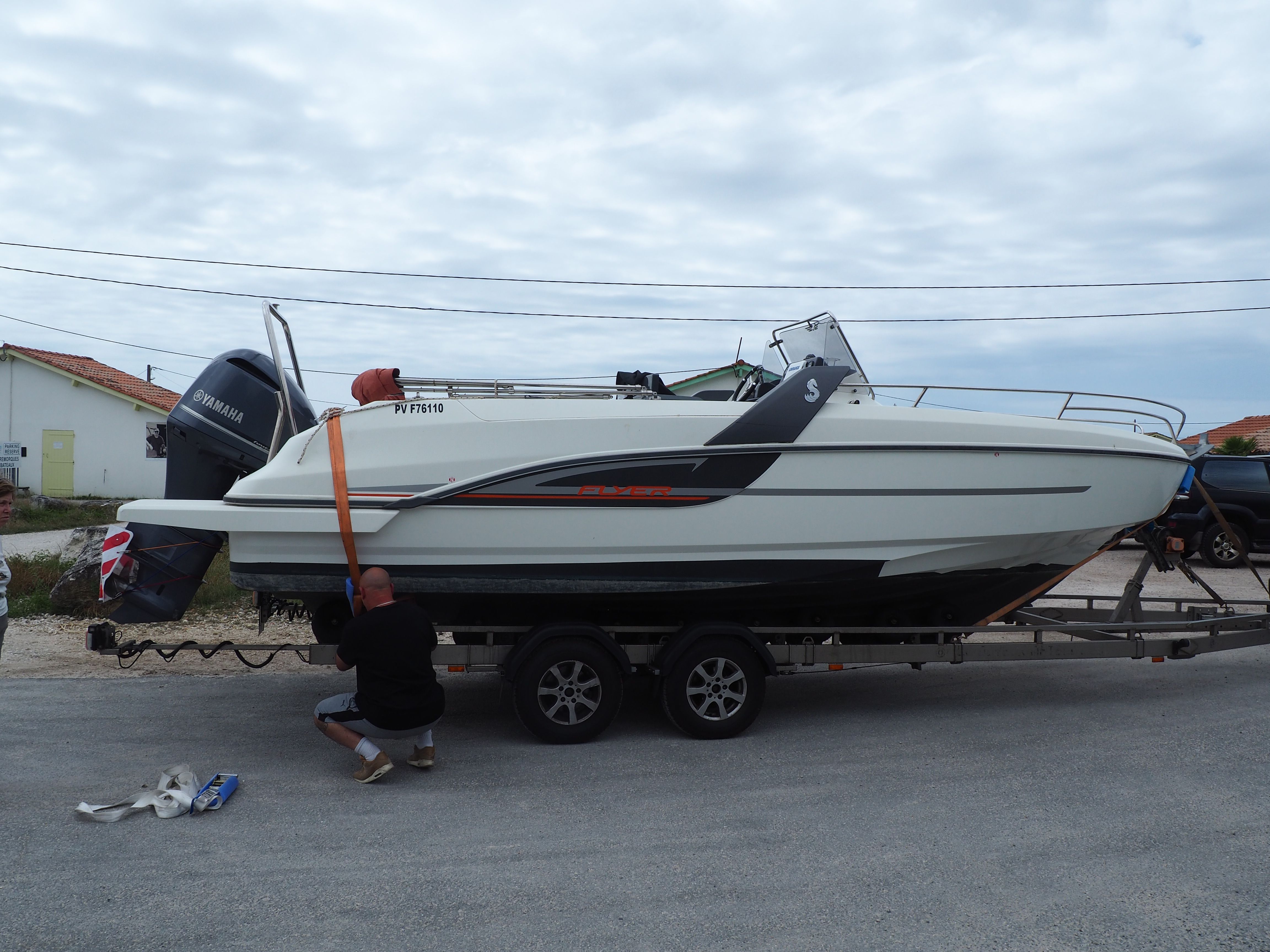 2017 Custom flyer bénèteau 7.7 spacedeck