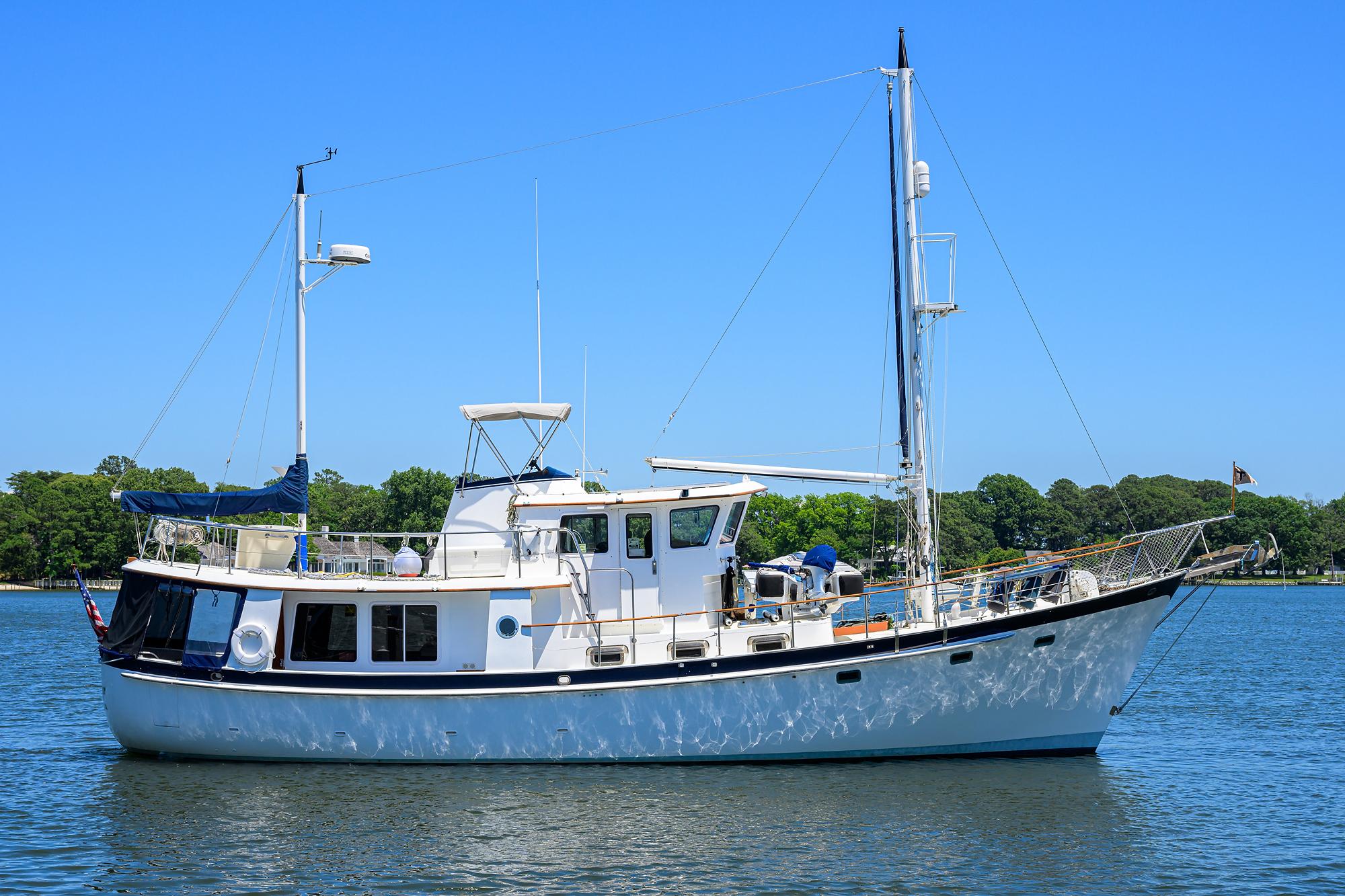 1988 Kadey-Krogen Krogen 54' Trawler for sale - YachtWorld