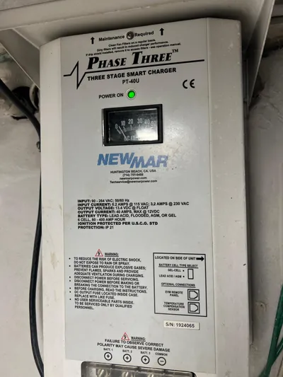 Mi Lana Yacht Photos Pics Phase Three smart charger on 1973 Little Hoquiam fishing vessel.