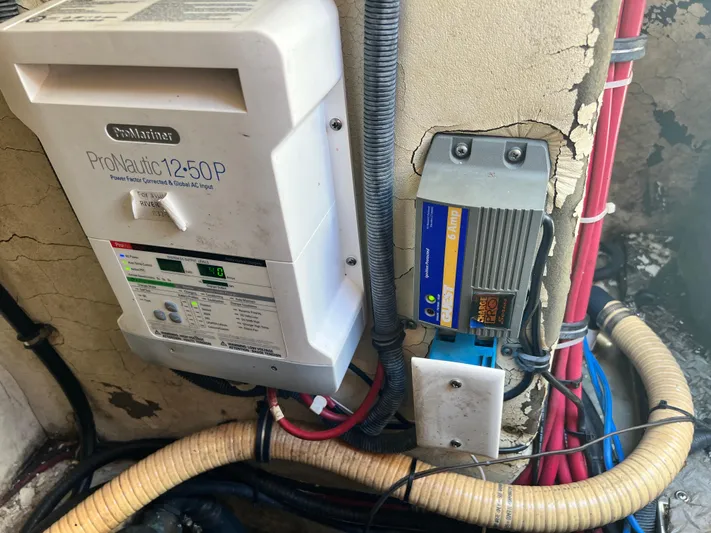 Gracie B Yacht Photos Pics ProNautic 1230P 30 Amp 3 Bank Battery Charger