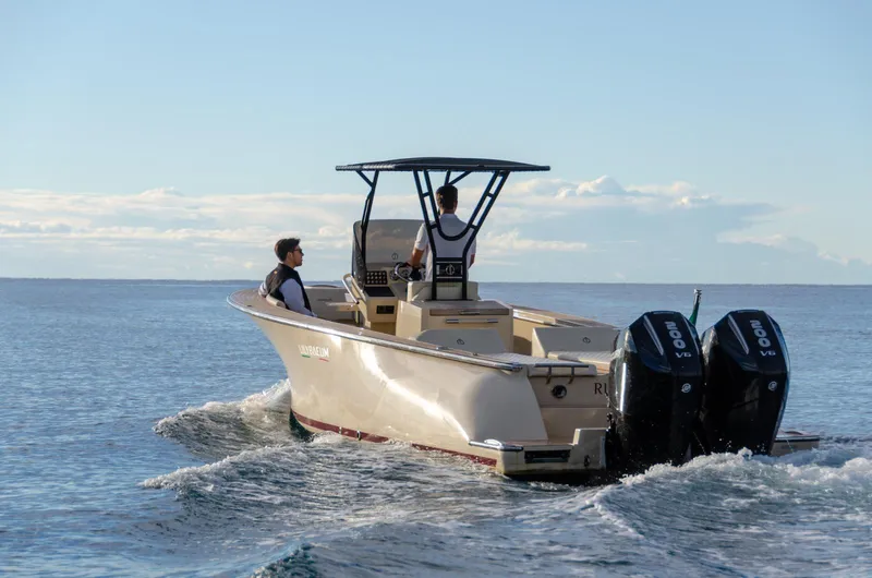  Yacht Photos Pics AlCustom Levanzo 25 boat cruising on open water, 2025 model.