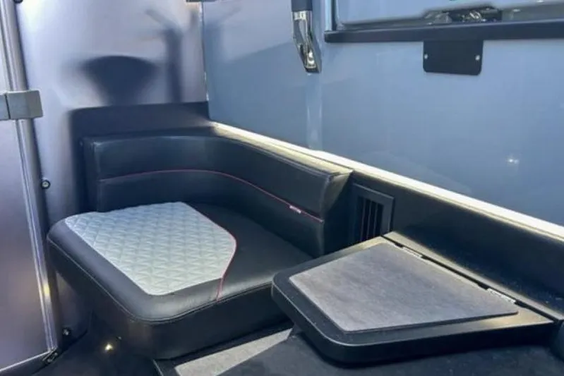 Kraken Yacht Photos Pics Luxurious interior seating of 2023 BRABUS Shadow 900 ST with modern design and comfort.