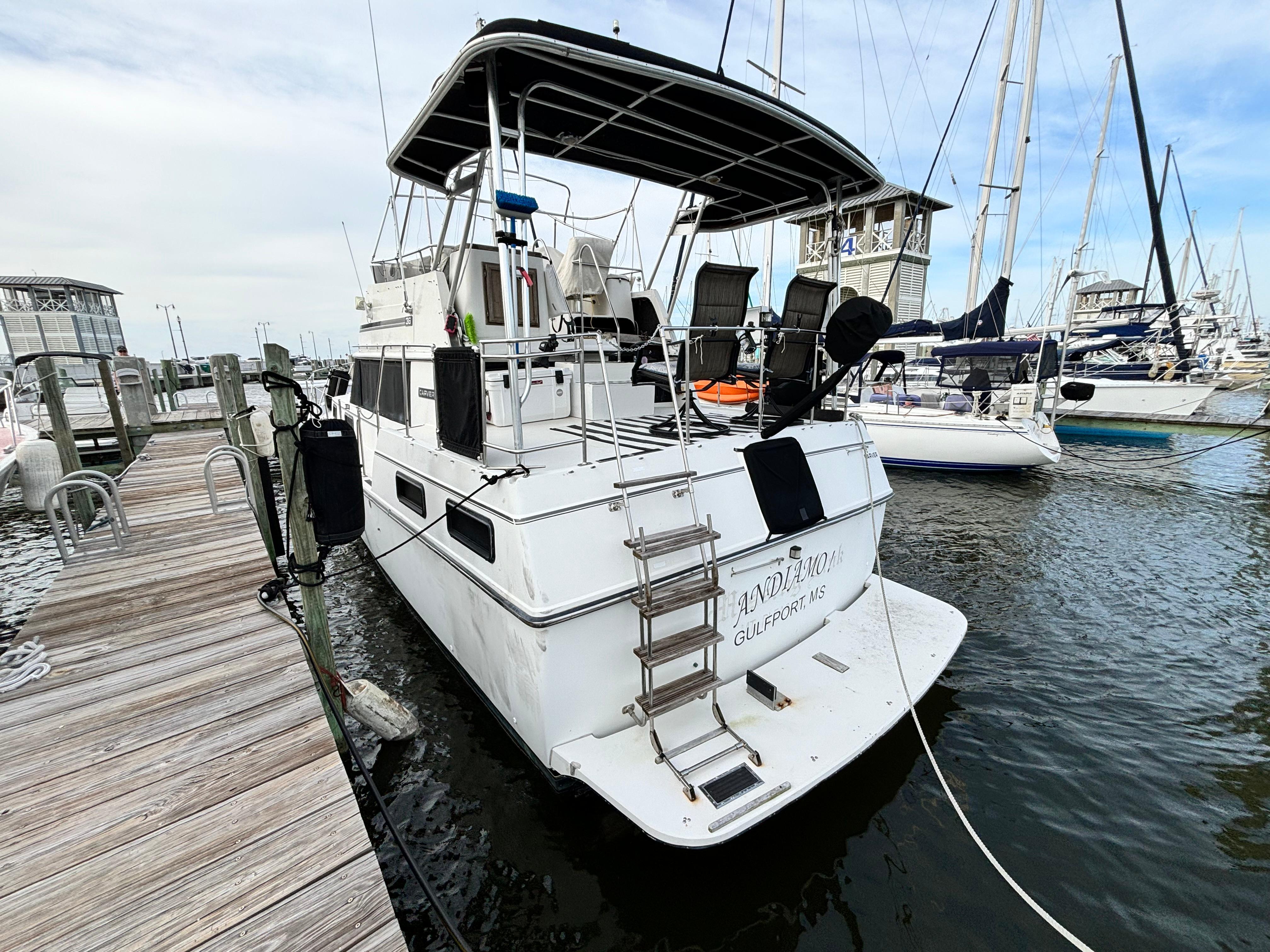 1986 Carver 3607 Aft Cabin Motoryacht Aft Cabin for sale - YachtWorld