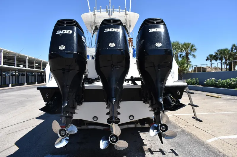 Black Friday Yacht Photos Pics 2008 Contender 36 Fish Around with triple 300 HP engines.