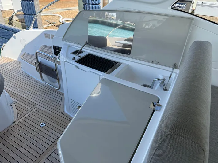 Relax Josephine Yacht Photos Pics 2022 Azimut Atlantis 45 yacht interior with sleek design and modern amenities.