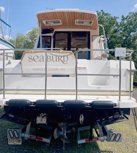 Seaburd Yacht Photos Pics 2018 Ranger Tugs R-29 S boat named "Sea Bird" docked in Harvey Cedars, NJ.