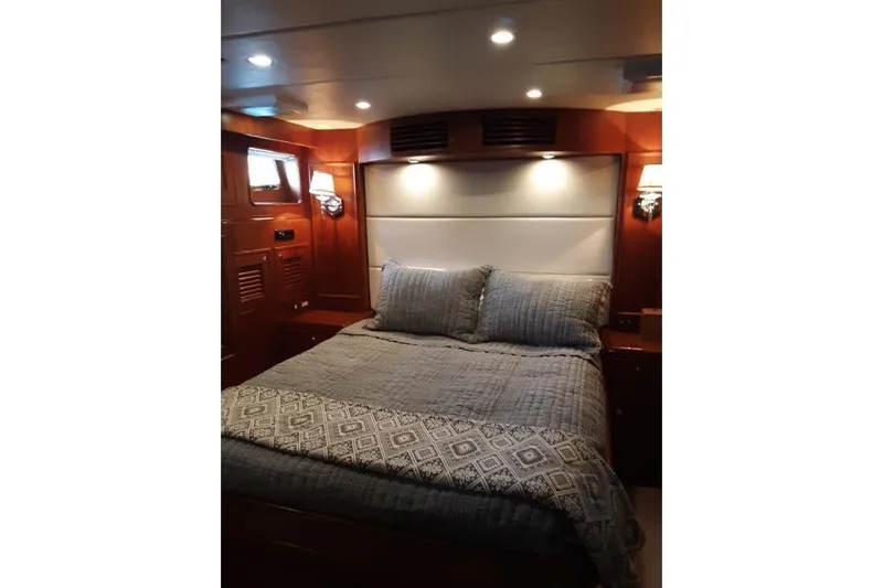 Endless Summer Yacht Photos Pics 2nd VIP stateroom with access directly to the engine room.