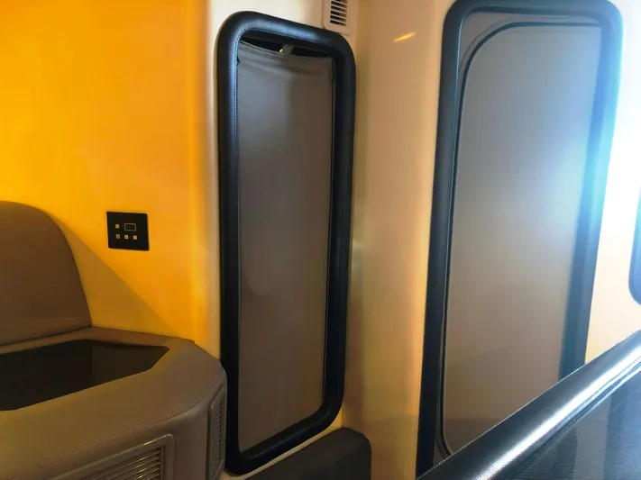  Yacht Photos Pics Interior of 2013 Nor-Tech 477 SPX Vee Bottom boat, featuring sleek design elements.