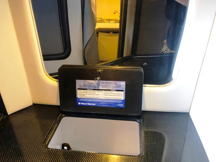  Yacht Photos Pics Interior of 2013 Nor-Tech 477 SPX Vee Bottom with West Marine equipment.