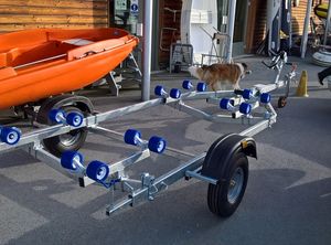 2021 Admiral RL600 Unbraked multi roller boat trailer for 17/18ft RIBs £1550