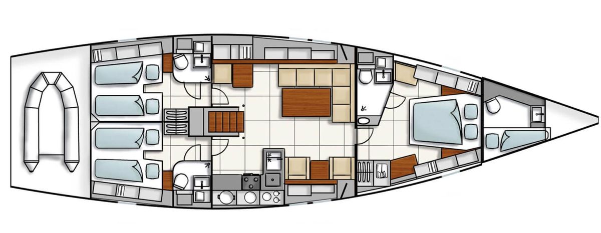 2009 Hanse 52 