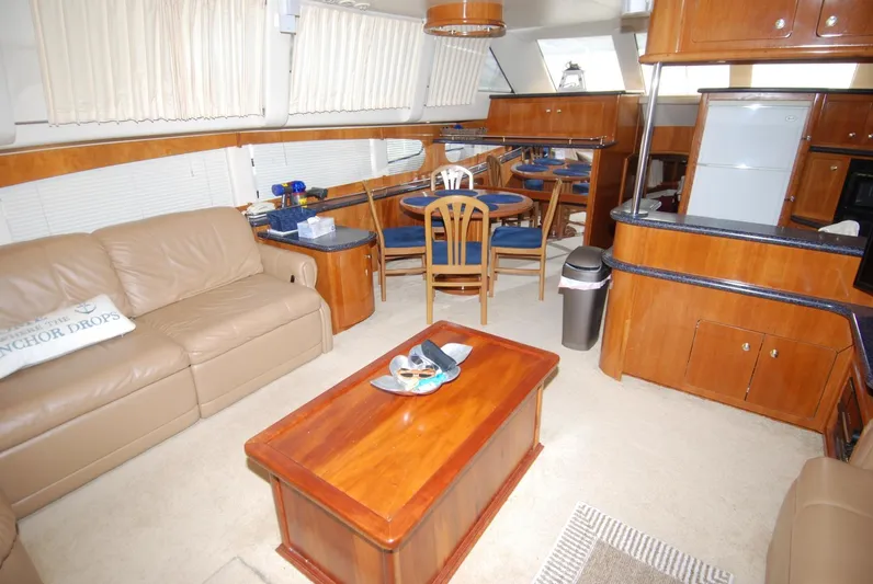 Escape Plan Yacht Photos Pics 2002 Carver 564 Cockpit - Image 63