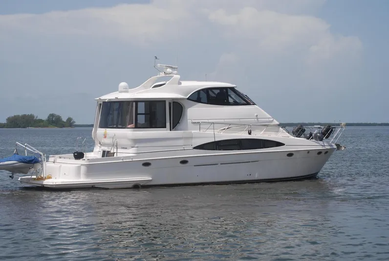 Escape Plan Yacht Photos Pics 2002 Carver 564 Cockpit - Image 6