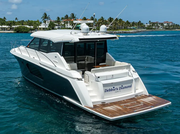 Debbie's Diamond Yacht Photos Pics Tiara 49 DEBBIE'S DIAMOND - Port Aft Profile
