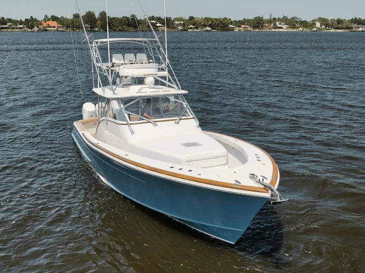 Slack Tide Yacht Photos Pics Gamefisherman 49 Slack Tide - Profile