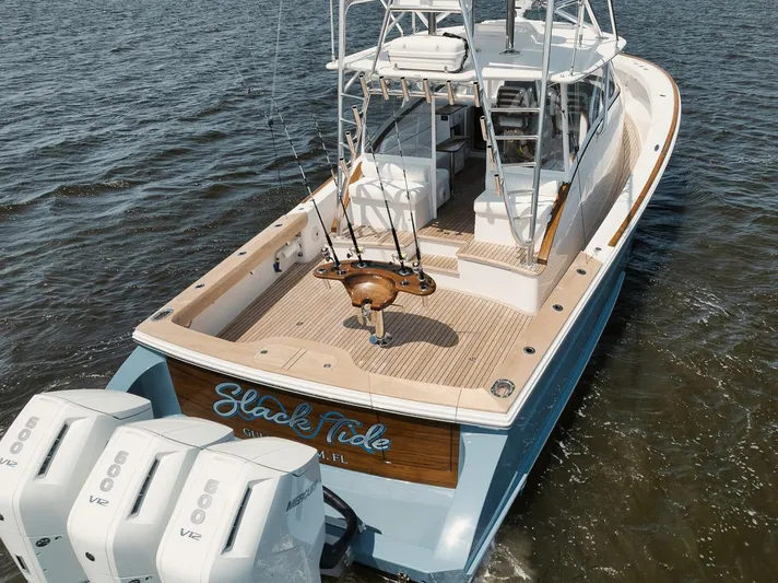 Slack Tide Yacht Photos Pics Gamefisherman 49 Slack Tide - Profile