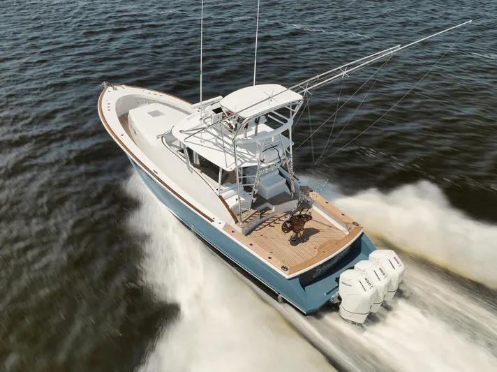 Slack Tide Yacht Photos Pics Gamefisherman 49 Slack Tide - Running Profile