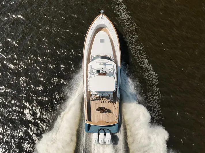 Slack Tide Yacht Photos Pics Gamefisherman 49 Slack Tide - Running Profile