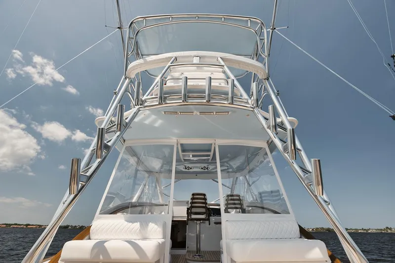 Slack Tide Yacht Photos Pics Gamefisherman 49 Slack Tide - Bausch Marlin Tower