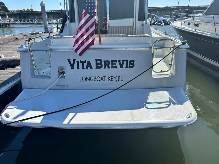 Vita Brevis Yacht Photos Pics 2020 Sabre 45 Salon Express-Swim Platform