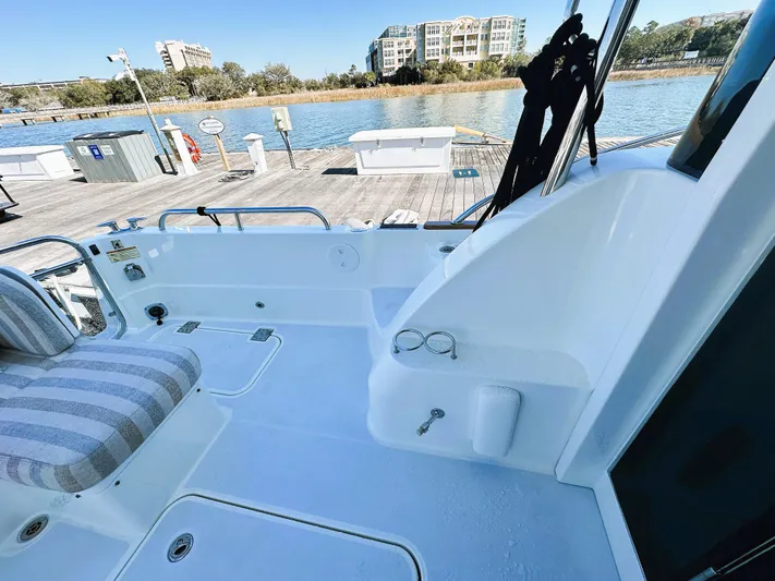 Vita Brevis Yacht Photos Pics Cockpit