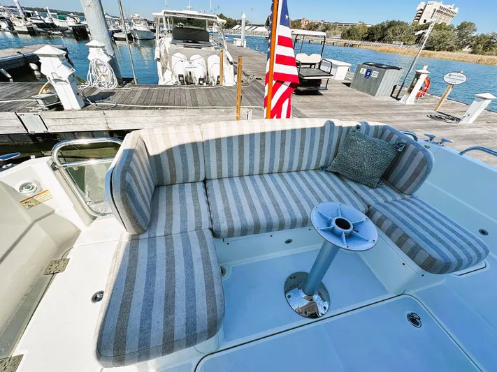 Vita Brevis Yacht Photos Pics Cockpit