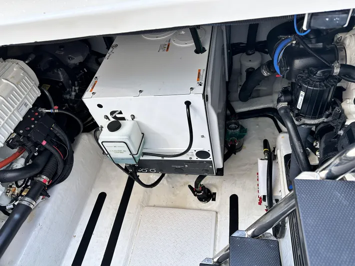 Vita Brevis Yacht Photos Pics Cockpit Engine Access