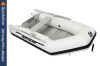 2022 Quicksilver 240 Tendy Air Deck PVC Luftboden