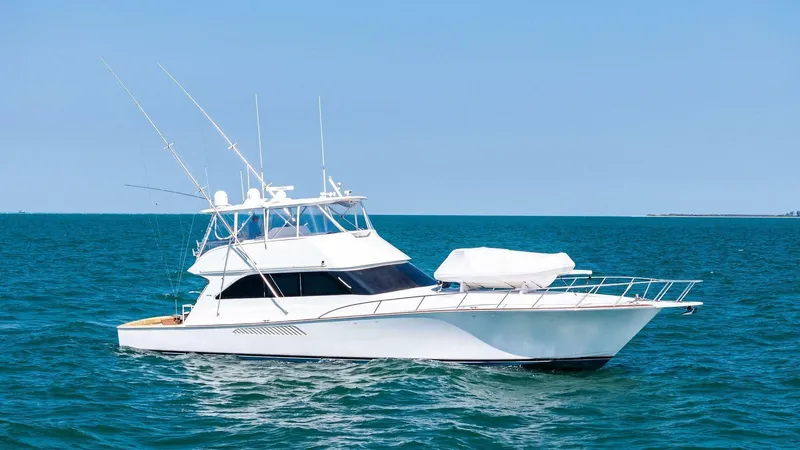 Cajun Queen Yacht Photos Pics 2002 Viking 65 Convertible 'Cajun Queen'