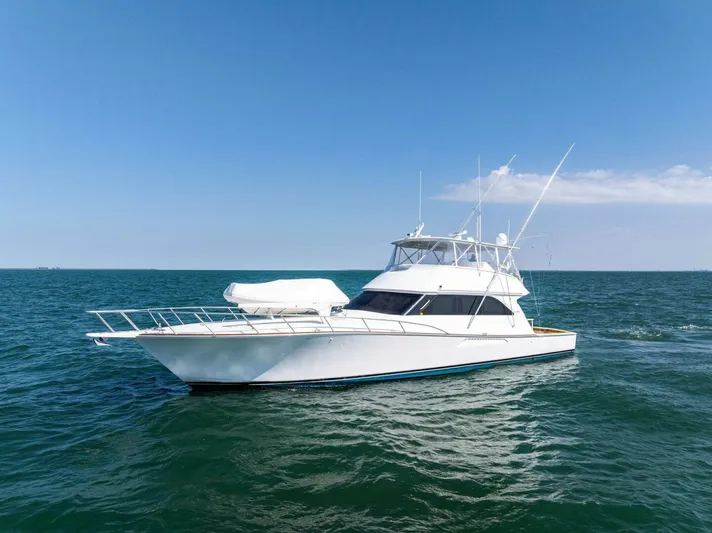 Cajun Queen Yacht Photos Pics 2002 Viking 65 Convertible 'Cajun Queen'