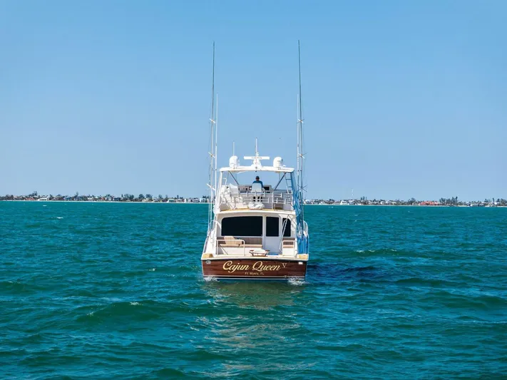 Cajun Queen Yacht Photos Pics 2002 Viking 65 Convertible 'Cajun Queen'