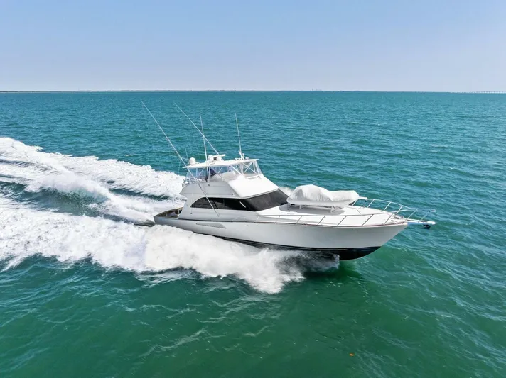 Cajun Queen Yacht Photos Pics 2002 Viking 65 Convertible 'Cajun Queen'