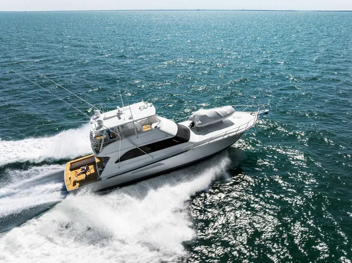 Cajun Queen Yacht Photos Pics 2002 Viking 65 Convertible 'Cajun Queen'