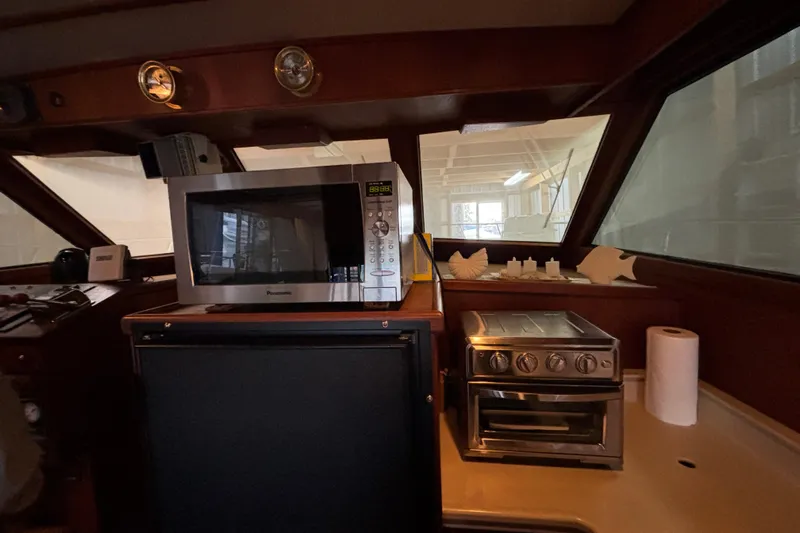 Encore II Yacht Photos Pics Galley forward