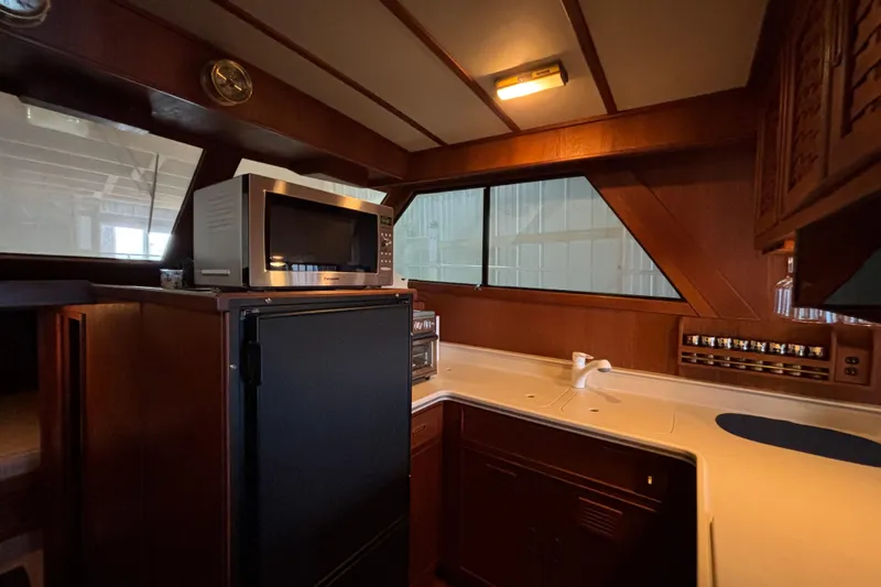 Encore II Yacht Photos Pics Galley