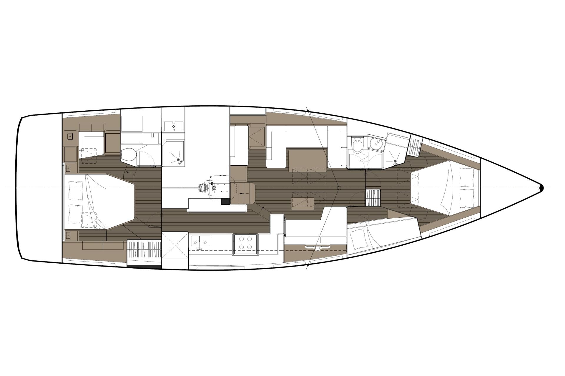 2025 Amel 50 Cruiser Racer Til Salgs- Yachtworld