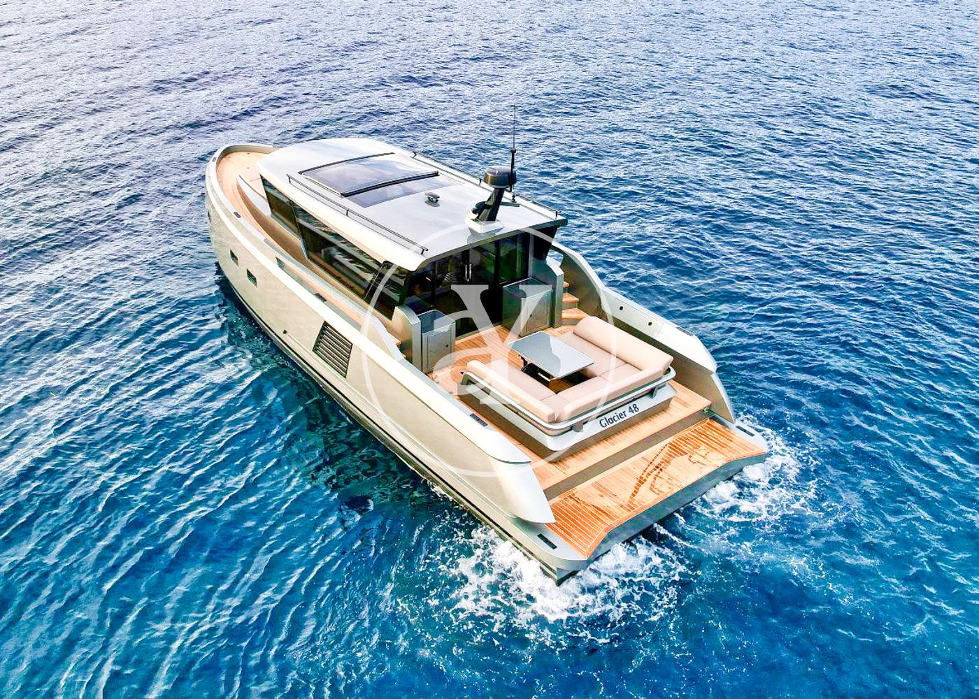 glacier 48 yacht