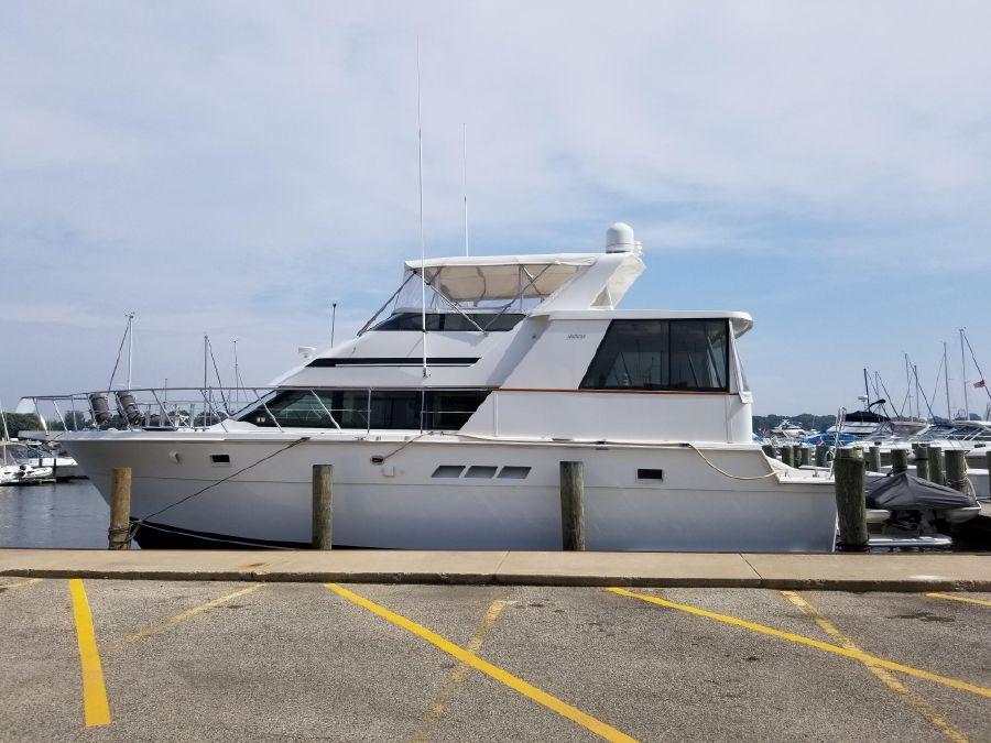 1994 Hatteras 48 Cockpit Motor Yacht Yacht A Motore In Vendita- YachtWorld