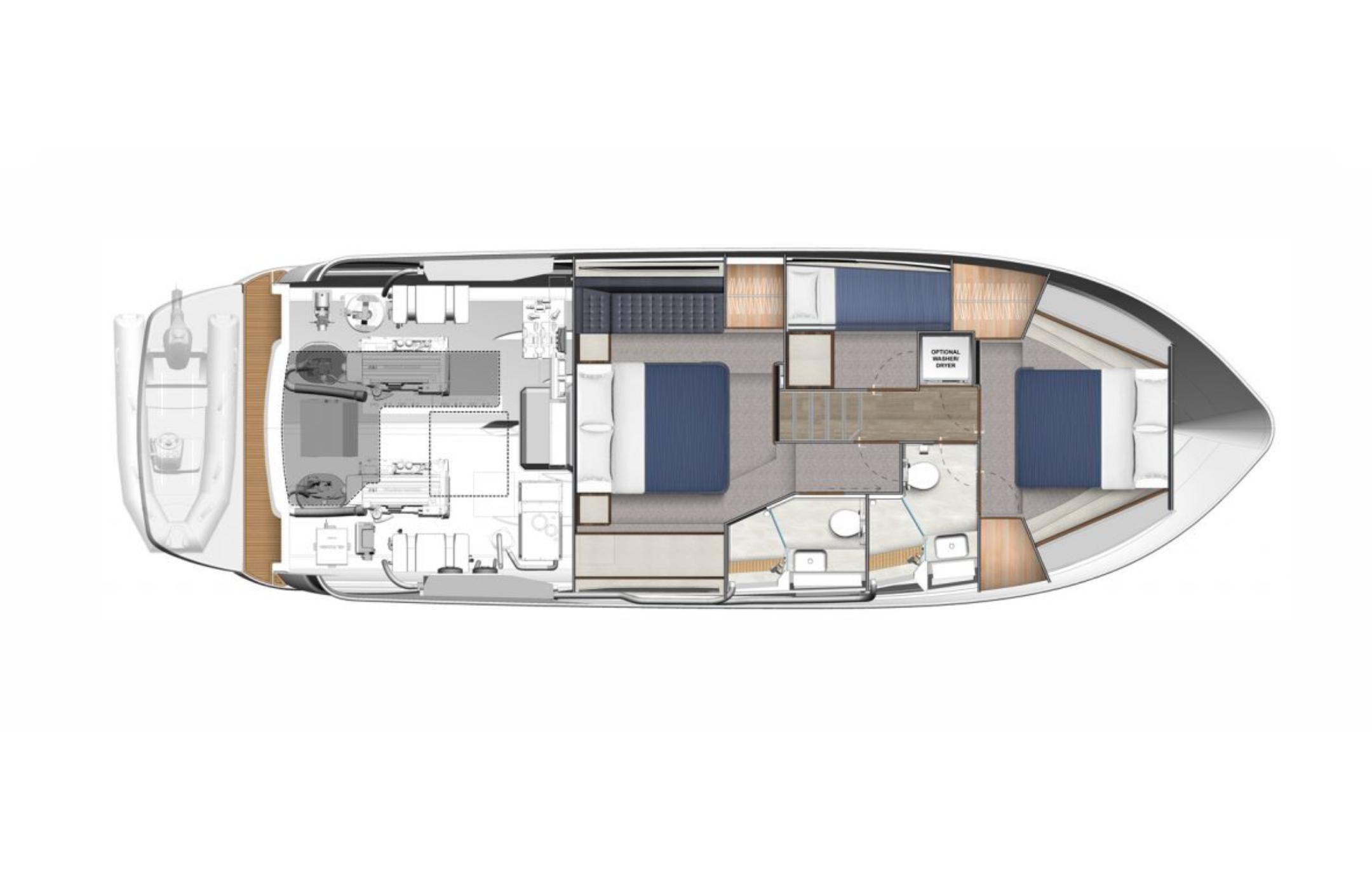 2023 Riviera 4600 Sport Yacht