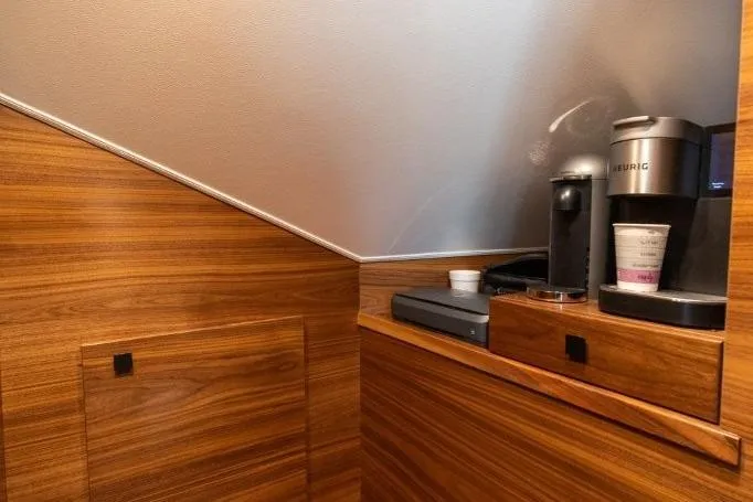 Boujie Yacht Photos Pics 2025 82 Viking Convertible Boujie Port Coffee Room