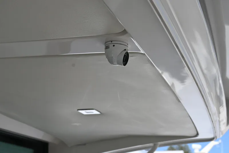 Present Tense Yacht Photos Pics rear facing and engine room cameras on 2017 Tiara 44 C