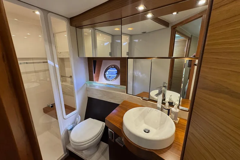 Present Tense Yacht Photos Pics master bath