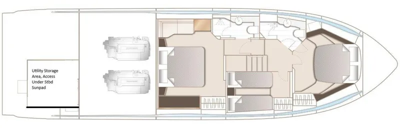 Day Late Dollar Short VI Yacht Photos Pics 2020 Princess S62 - Image 59