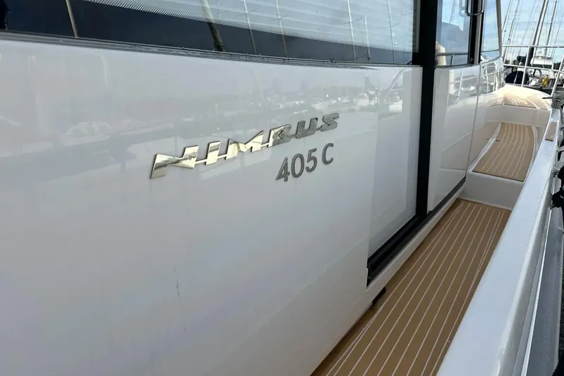 Bertie Yacht Photos Pics 2024 Nimbus 405 Coupé boat with sleek design and modern detailing.