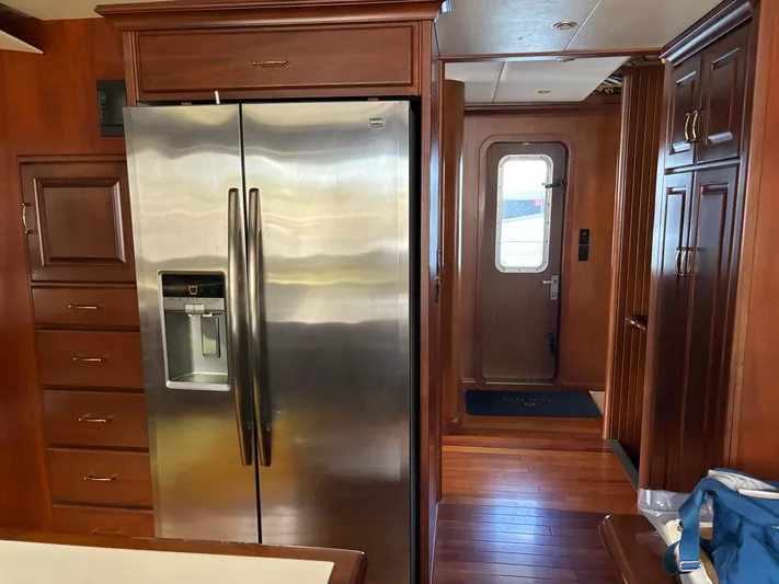 Ocean Pearl Yacht Photos Pics Galley