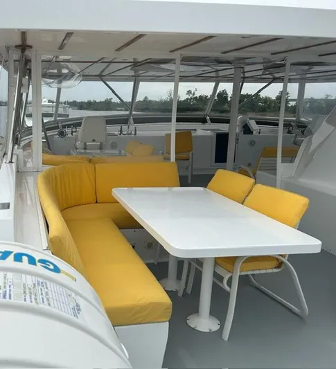 Ocean Pearl Yacht Photos Pics upper deck